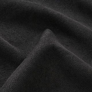 Polsterstoff weiches Gewebe – schwarz, 