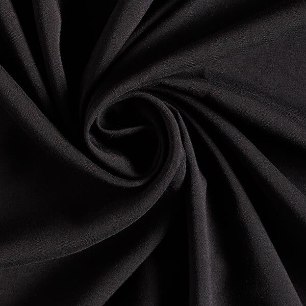 Viskosestoff gewebt Fabulous – schwarz, image number 2