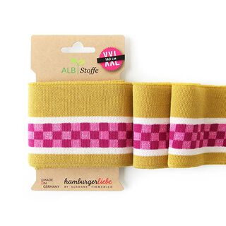 GOTS Bio Strickbündchen CUFF ME ICON [140 cm | 8 cm] | Albstoffe | Hamburger Liebe, 