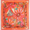 Beachwear Panel Pareo Sommerblumen – orange/gelboliv,  thumbnail number 1