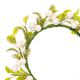 Deko Blumenkranz mit Beeren [Ø 9 cm/ 16 cm] – weiss/grün,  thumbnail number 2