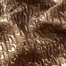 Cloqué Glitzer-Hahnentritt – mittelbraun,  thumbnail number 2