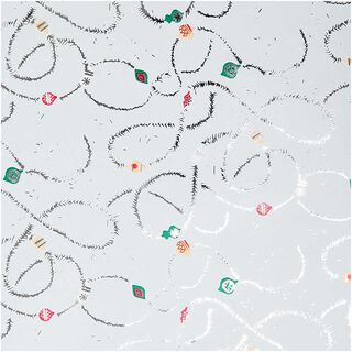 Geschenkpapier Baumschmuck [ 70 cm x 2 m ] | Rico Design – blau, 