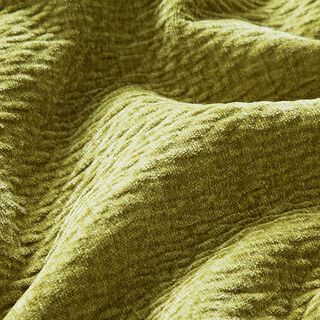 Polsterstoff Chenille 3D-Effekt – grün, 