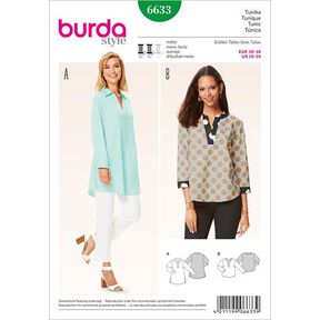 Tunika | Burda 6633 | 36-46, 