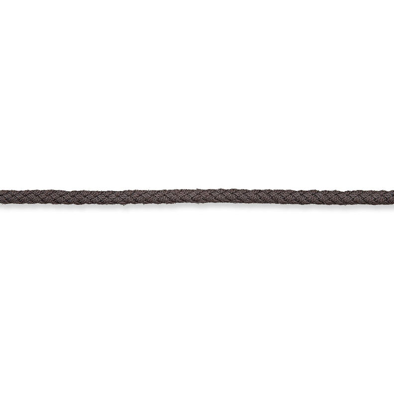Baumwollkordel [Ø 3 mm] – dunkelgrau,  image number 2