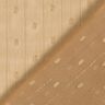 Chiffon Dobby Metallic Nadelstreifen – dunkelbeige/silber metallic,  thumbnail number 4