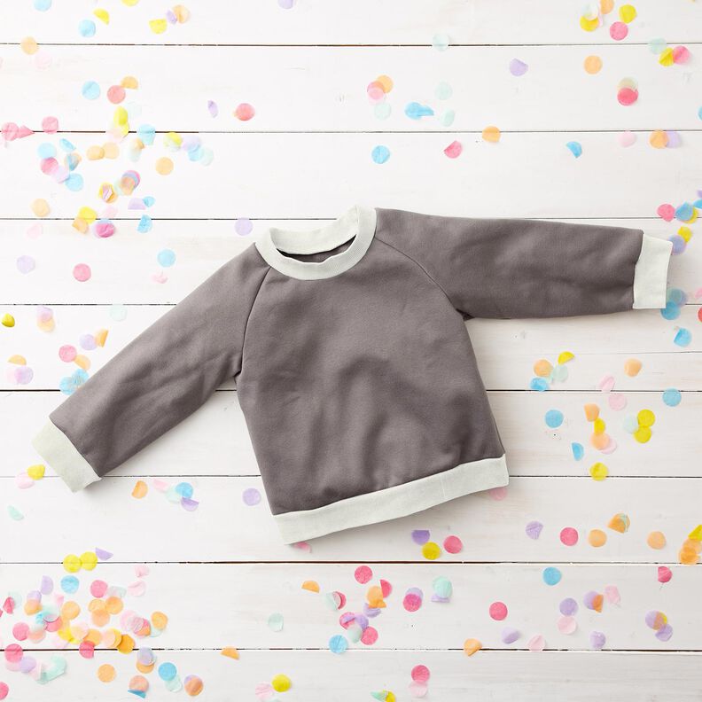 2x2 Bündchen Uni – wollweiss,  image number 7