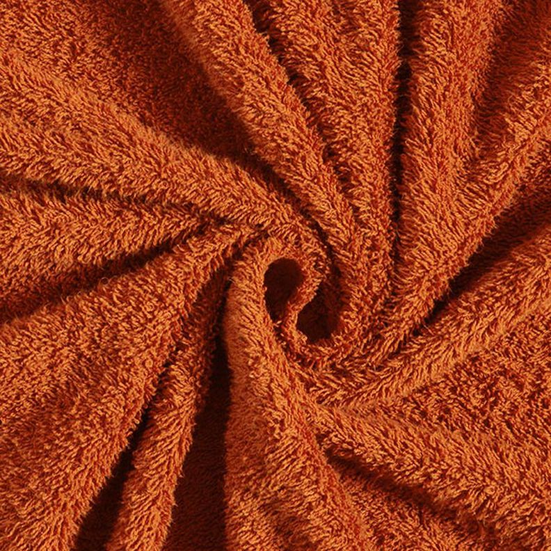 Frotteestoff – terracotta,  image number 1
