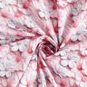 Baumwollpopeline Zuckerblumen Digitaldruck – hellaltrosa,  thumbnail number 3