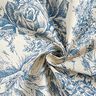 Dekostoff Canvas Toile de Jouy 280 cm – blau,  thumbnail number 3