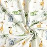 Baumwolljersey Baby Jungeltiere Digitaldruck – wollweiss,  thumbnail number 3