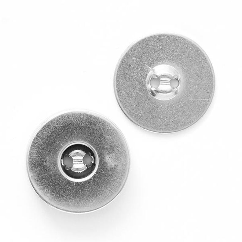Magnetknopf [  Ø18 mm ] – silber metallic,  image number 2