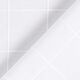 Dekostoff Gitter-Karo recycelt – weiss,  thumbnail number 3