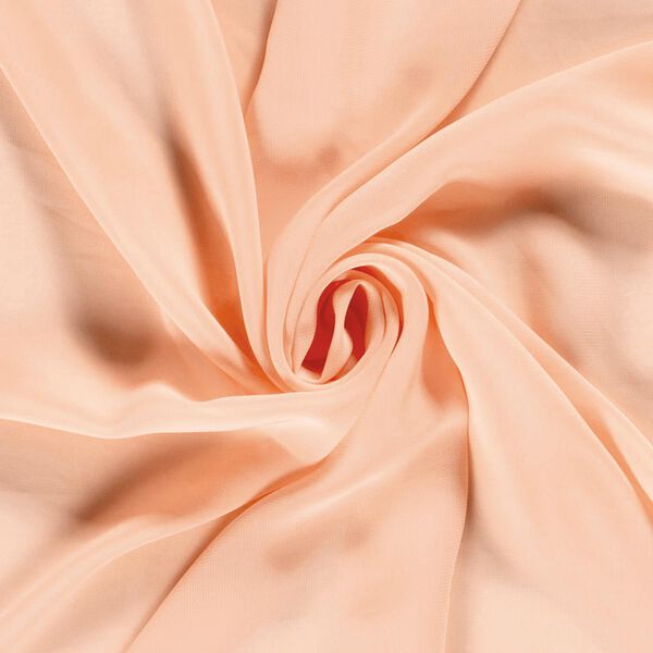 Chiffon – lachs | Reststück 100cm