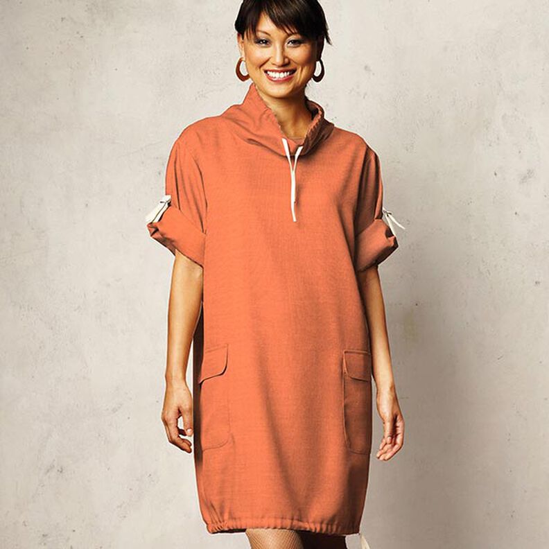 Leichter French Terry Uni – rehbraun,  image number 9