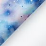 Regenjackenstoff Aquarell-Sternenhimmel Digitaldruck – eisblau/blaulila,  thumbnail number 5