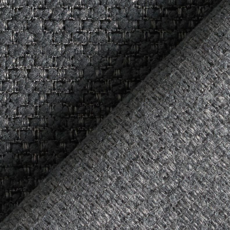 Outdoorstoff Bouclé-Optik – schwarzblau,  image number 4