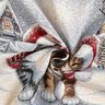 Dekopanel Gobelin weihnachtliche Katzen – hellblau/karminrot,  thumbnail number 3