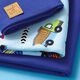 Stoffpaket Jersey Autos – hellblau,  thumbnail number 7