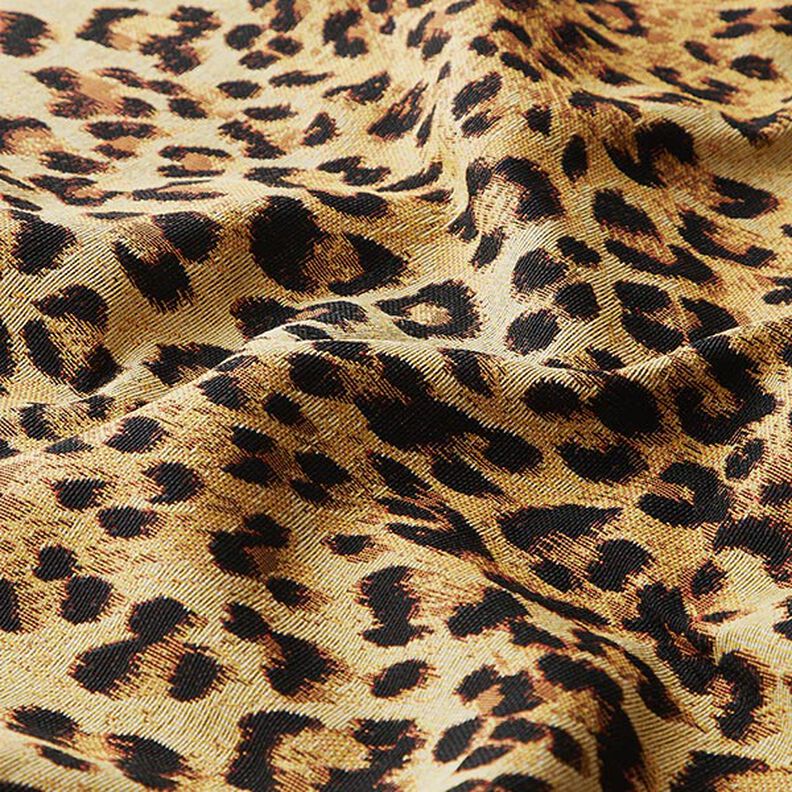 Jacquard Gobelin  Leopard – beige,  image number 2