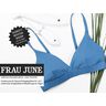 FRAU JUNE verschlussloses Bikini- oder Yogatop | Studio Schnittreif | XS-XXL,  thumbnail number 1