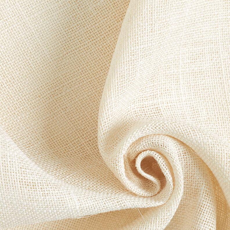 Dekostoff Jute Uni 150 cm – elfenbein,  image number 1