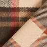 Mantelstoff bunte Karos – cashew/schwarzbraun,  thumbnail number 4