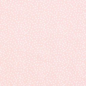 Baumwollstoff Cretonne unregelmäßige Punkte – rosé, 