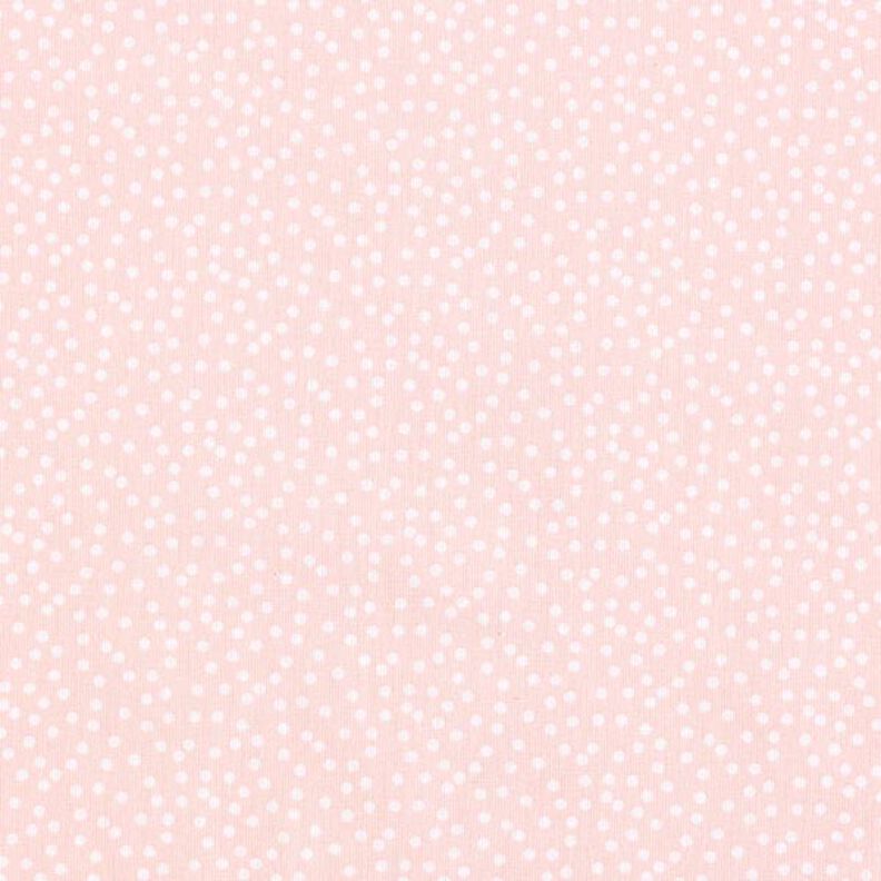 Baumwollstoff Cretonne unregelmäßige Punkte – rosé,  image number 1