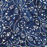 Viskose-Voile Batik Blätterzweige – indigo/weiss,  thumbnail number 4