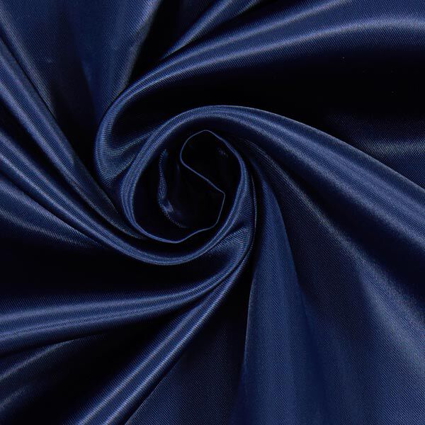 Duchesse Royal Futtersatin | Neva´viscon – marineblau | Reststück 50cm