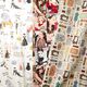 Dekostoff Halbpanama Audrey – hellbeige/schwarz,  thumbnail number 5