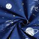 Dekostoff Canvas Planetarium Glow in the Dark – marineblau,  thumbnail number 3