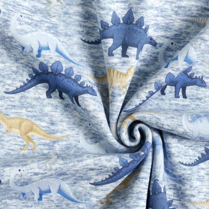 Alpenfleece Dinos – natur/jeansblau, image number 3