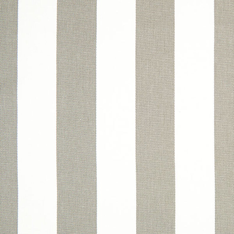 Baumwollköper Streifen – grau/weiß,  image number 1