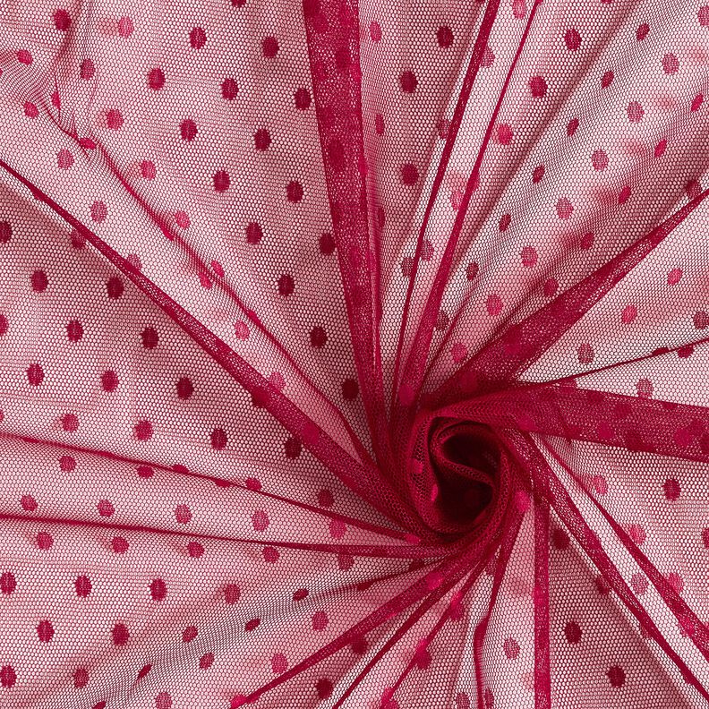 Softmesh Punkte – dunkelrot,  image number 4