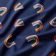 Badeanzugstoff abstrakte Regenbögen – marineblau,  thumbnail number 2