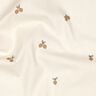 GOTS Baumwollpopeline kleine Zitronen | Poppy Fabrics – natur/rehbraun,  thumbnail number 2