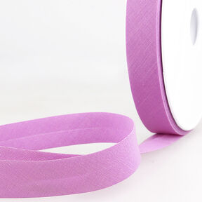 Schrägband Polycotton [20 mm] – pastellviolett, 