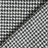 Mantelstoff Woll-Mix Glitzer-Hahnentritt – schwarz/wollweiss,  thumbnail number 4