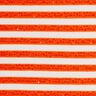 Feinstrick Pailletten Streifen – orange/wollweiss,  thumbnail number 1