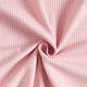 Dekostoff Jacquard Struktur Uni – rosa/weiss,  thumbnail number 3