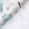 Baumwollpopeline Leben am Teich Digitaldruck – weiss/babyblau,  thumbnail number 4