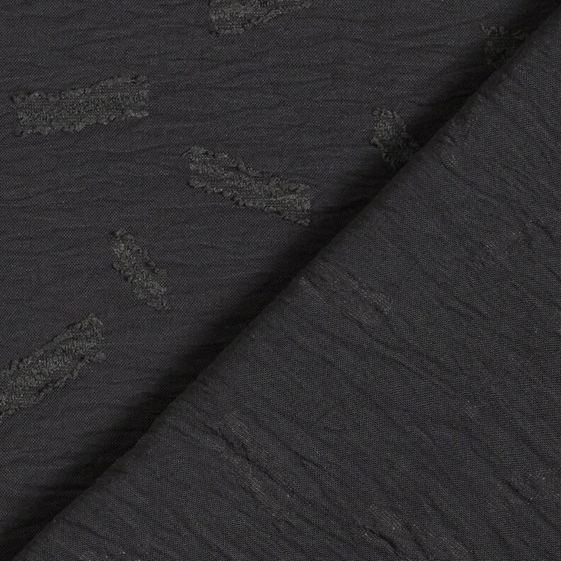 Jacquard Dobby Streifen – schwarz,  image number 5