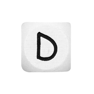 Holzbuchstaben D – weiß | Rico Design, 