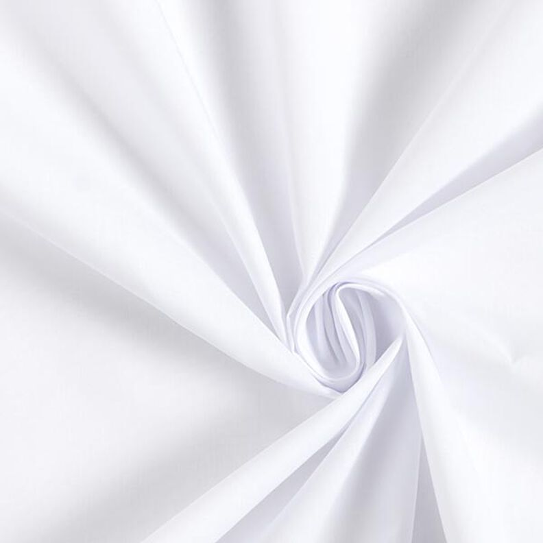 Polyester-Baumwoll-Mix pflegeleicht – weiss,  image number 1