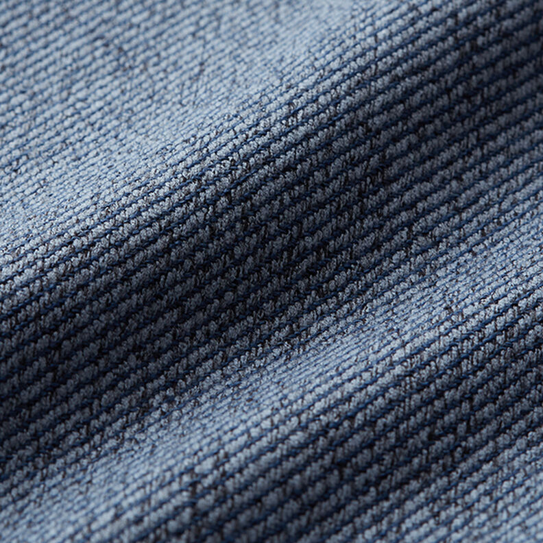 Polsterstoff Köperoptik – stahlblau, image number 2