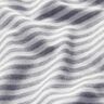 Doubleface Jersey Streifen Uni – weiss/grau,  thumbnail number 2