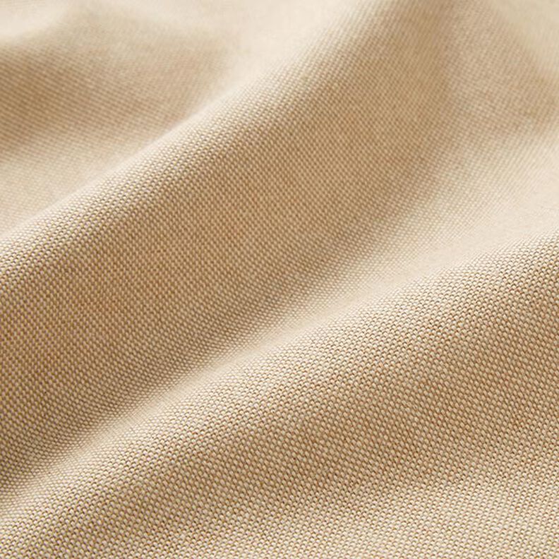 Dekostoff Halbpanama Chambray recycelt – beige,  image number 2